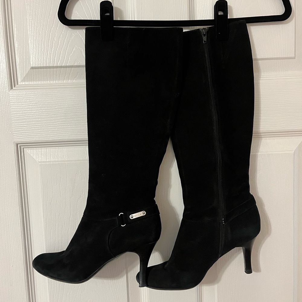 Calvin Klein heeled boots - size 8.5
